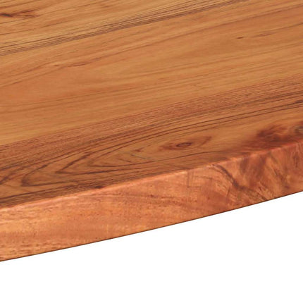 Bordsskiva 120x60x2,5 cm oval massivt akaciaträ