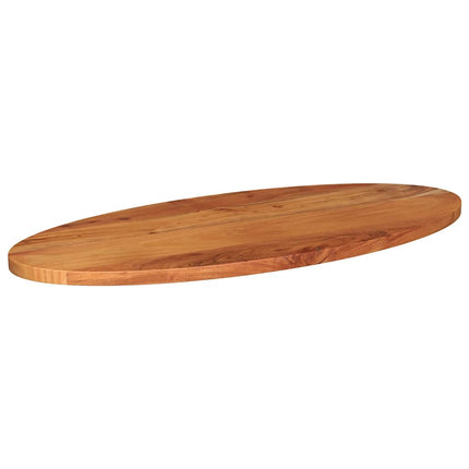 Bordsskiva 90x40x3,8 cm oval massivt akaciaträ