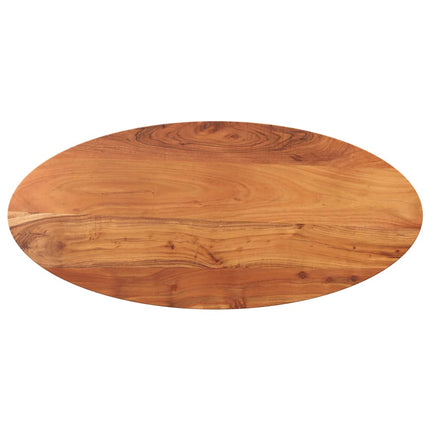 Bordsskiva 140x50x3,8 cm oval massivt akaciaträ