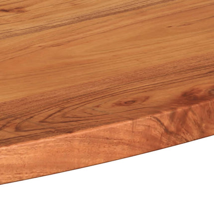 Bordsskiva 140x50x3,8 cm oval massivt akaciaträ