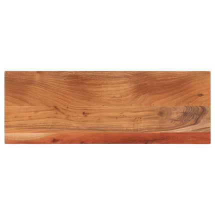 Bordsskiva 80x40x2,5 cm rektangulär massiv akacia
