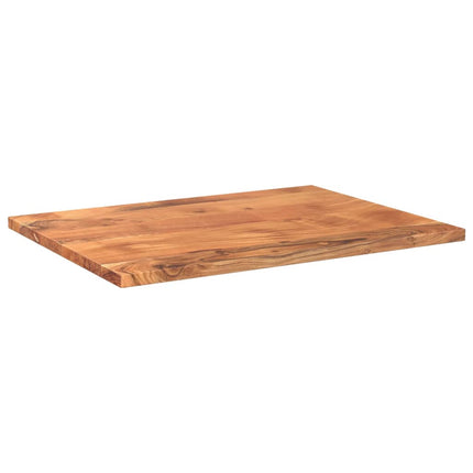 Bordsskiva 80x50x2,5 cm rektangulär massiv akacia