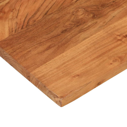 Bordsskiva 80x80x2,5 cm fyrkantig massivt akacia