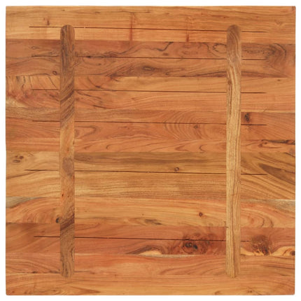 Bordsskiva 90x90x2,5 cm fyrkantig massivt akacia