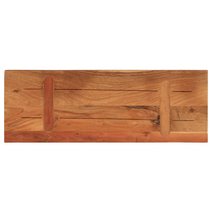 Bordsskiva 90x40x3,8 cm rektangulär massiv akacia