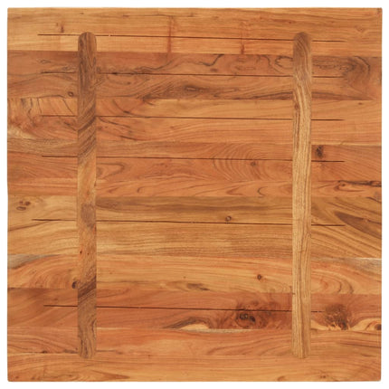 Bordsskiva 90x90x3,8 cm fyrkantig massiv akacia