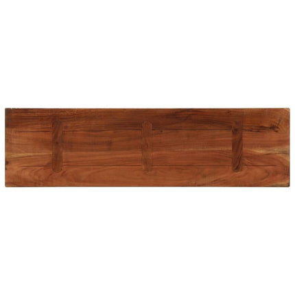 Bordsskiva 120x40x2,5 cm rektangulär massivt återvunnet trä