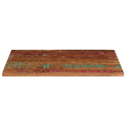 Bordsskiva 120x50x2,5 cm rektangulär massivt återvunnet trä