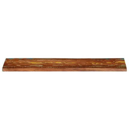 Bordsskiva 120x40x3,8 cm rektangulär massivt återvunnet trä