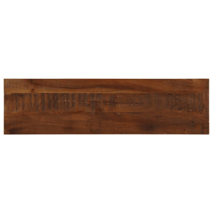 Bordsskiva 120x30x2,5 cm rektangulär massivt återvunnet trä