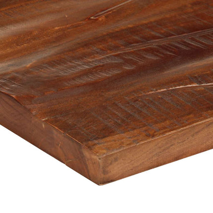 Bordsskiva 60x60x2,5 cm fyrkantig massivt återvunnet trä