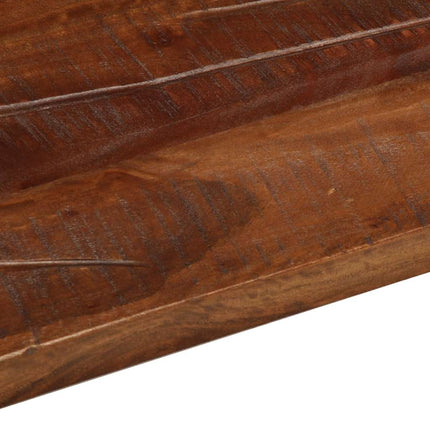 Bordsskiva 60x60x2,5 cm fyrkantig massivt återvunnet trä