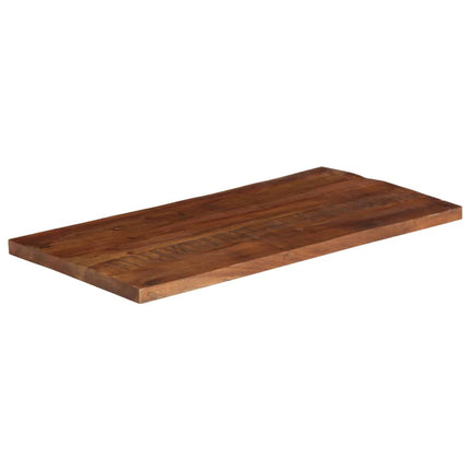 Bordsskiva 100x70x2,5 cm rektangulär massivt återvunnet trä