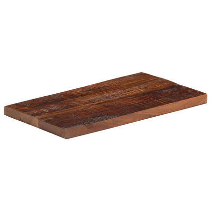 Bordsskiva 50x30x3,8 cm rektangulär massivt återvunnet trä