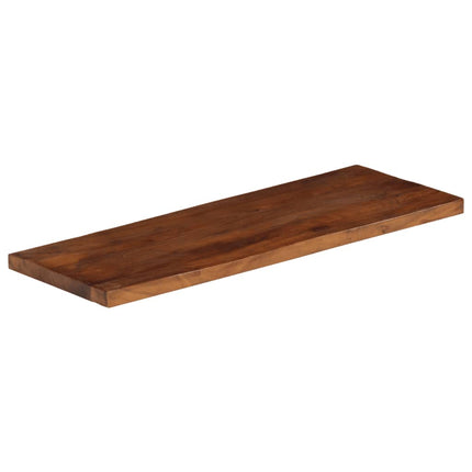 Bordsskiva 80x30x3,8 cm rektangulär massivt återvunnet trä