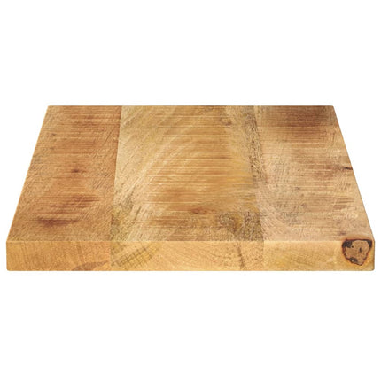Bordsskiva 50x20x2,5 cm rektangulär massivt grovt mangoträ