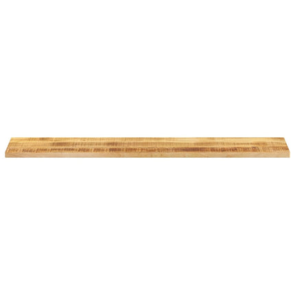 Bordsskiva 160x20x2,5 cm rektangulär massivt grovt mangoträ