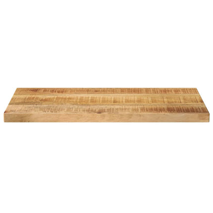 Bordsskiva 60x40x2,5 cm rektangulär massivt grovt mangoträ