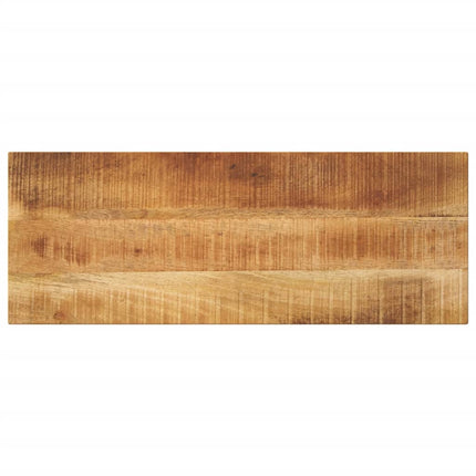 Bordsskiva 70x40x2,5 cm rektangulär massivt grovt mangoträ