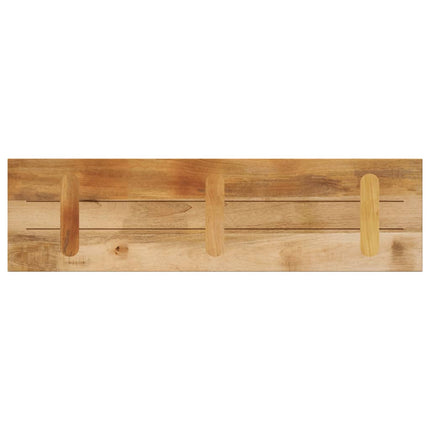 Bordsskiva 110x40x2,5 cm rektangulär massivt grovt mangoträ