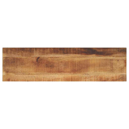 Bordsskiva 120x40x2,5 cm rektangulär massivt grovt mangoträ