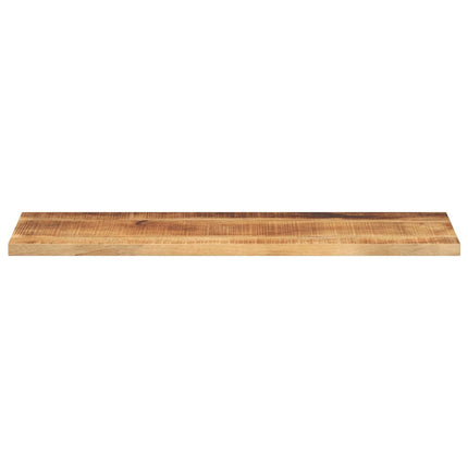Bordsskiva 120x40x2,5 cm rektangulär massivt grovt mangoträ