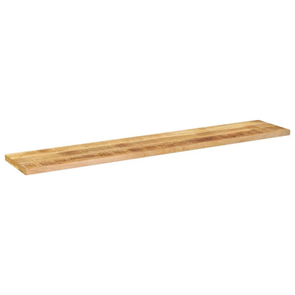 Bordsskiva 140x40x2,5 cm rektangulär massivt grovt mangoträ