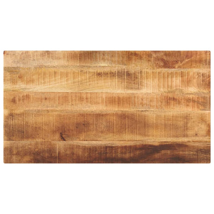 Bordsskiva 120x50x2,5 cm rektangulär massivt grovt mangoträ