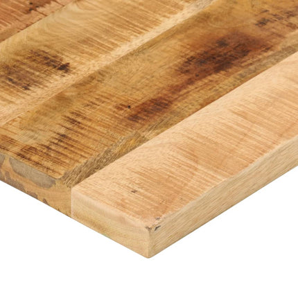 Bordsskiva 120x50x2,5 cm rektangulär massivt grovt mangoträ