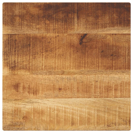 Bordsskiva 60x60x2,5 cm fyrkantig massivt grovt mangoträ
