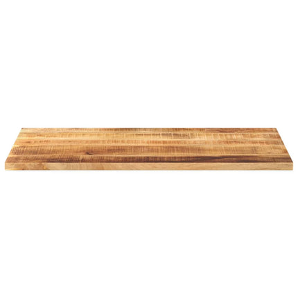 Bordsskiva 120x60x2,5 cm rektangulär massivt grovt mangoträ