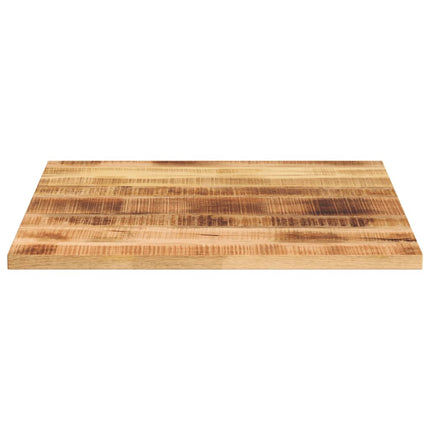 Bordsskiva 70x70x1,5 cm fyrkantig massivt grovt mangoträ