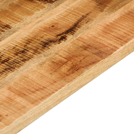Bordsskiva 70x70x1,5 cm fyrkantig massivt grovt mangoträ