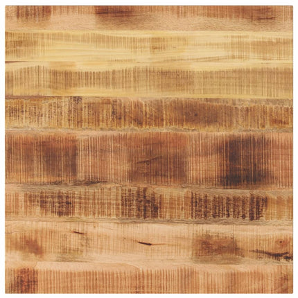 Bordsskiva 70x70x2,5 cm fyrkantig massivt grovt mangoträ