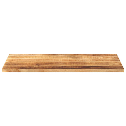 Bordsskiva 100x70x2,5 cm rektangulär massivt grovt mangoträ