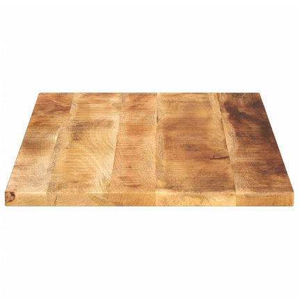 Bordsskiva 100x70x2,5 cm rektangulär massivt grovt mangoträ