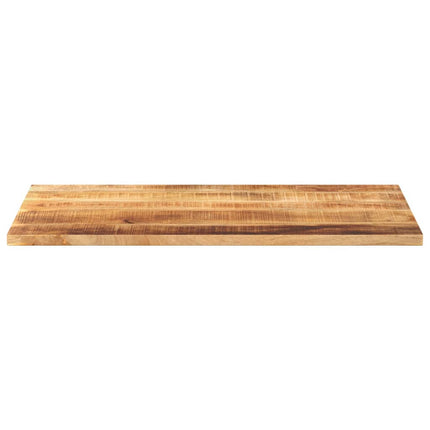 Bordsskiva 120x70x2,5 cm rektangulär massivt grovt mangoträ