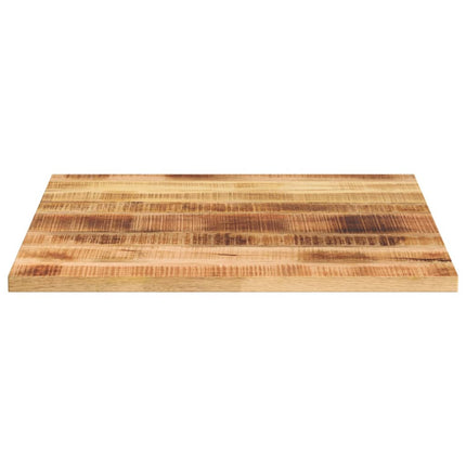 Bordsskiva 80x80x2,5 cm fyrkantig massivt grovt mangoträ