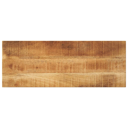 Bordsskiva 70x20x3,8 cm rektangulär massivt grovt mangoträ