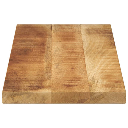 Bordsskiva 70x20x3,8 cm rektangulär massivt grovt mangoträ