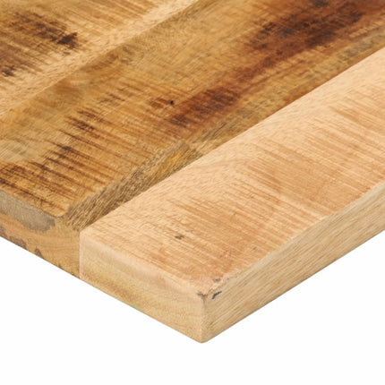 Bordsskiva 70x20x3,8 cm rektangulär massivt grovt mangoträ