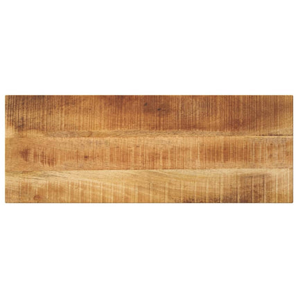 Bordsskiva 90x20x3,8 cm rektangulär massivt grovt mangoträ