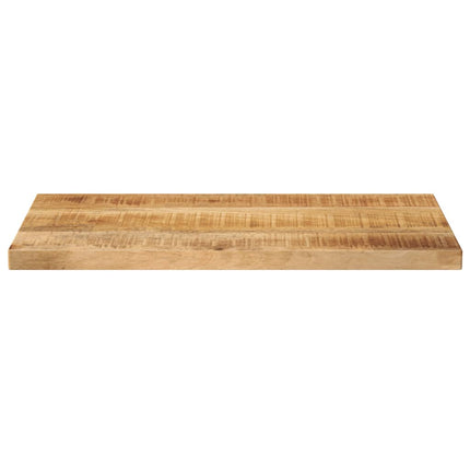 Bordsskiva 40x30x3,8 cm rektangulär massivt grovt mangoträ