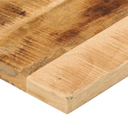 Bordsskiva 50x30x3,8 cm rektangulär massivt grovt mangoträ