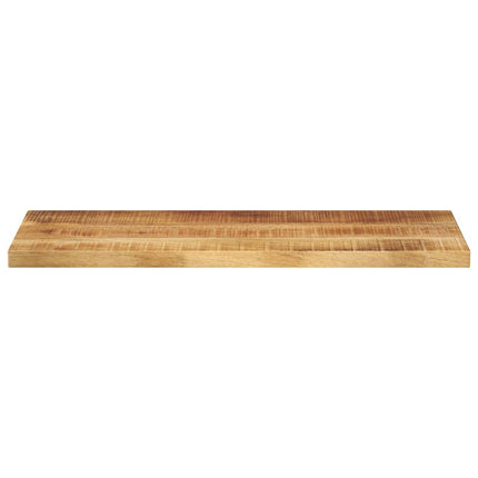 Bordsskiva 80x30x3,8 cm rektangulär massivt grovt mangoträ