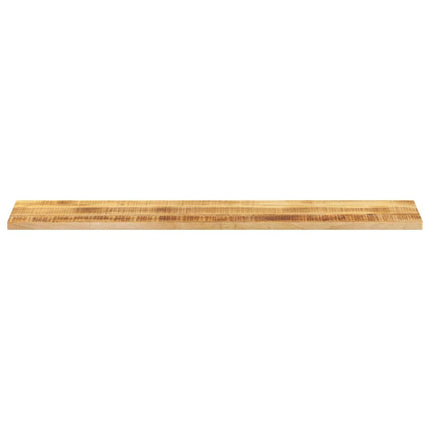 Bordsskiva 160x40x3,8 cm rektangulär massivt grovt mangoträ