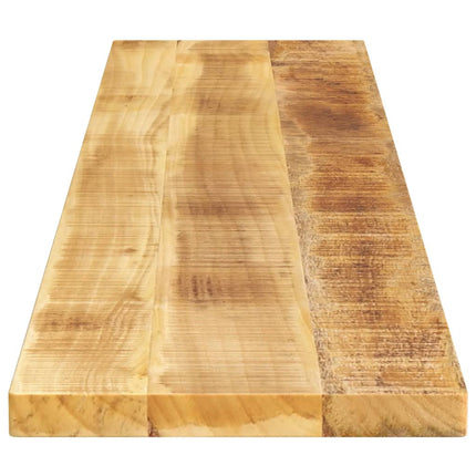 Bordsskiva 160x40x3,8 cm rektangulär massivt grovt mangoträ