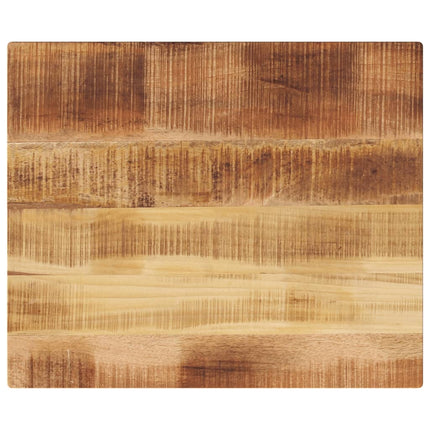 Bordsskiva 60x50x3,8 cm rektangulär massivt grovt mangoträ