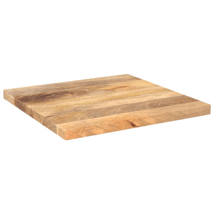 Bordsskiva 40x40x2,5 cm fyrkantig massivt mango-trä