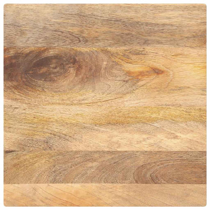 Bordsskiva 50x50x2,5 cm fyrkantig massiv mango-trä